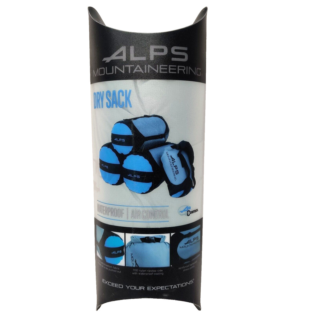 Alps Mountaineering XL Waterproof Dry Sack w/ Air Control Compression Stuff Sack